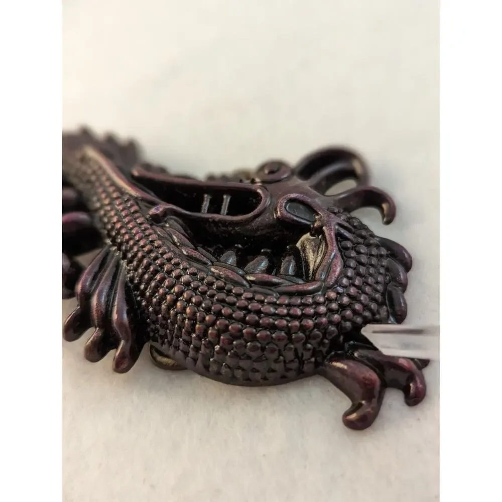 Snake/Dragon belt buckle 4x2